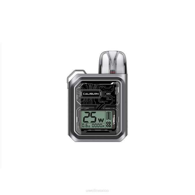 vaporizador UWELL - UWELL CALIBURN GK3 sistema de cápsulas plata T60T171