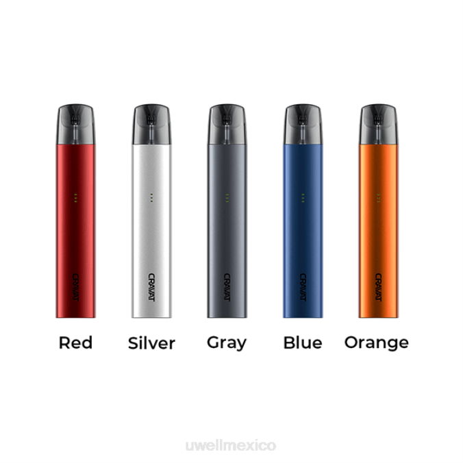UWELL sabor - UWELL CRAVAT sistema de cápsulas gris T60T80