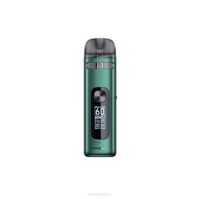 vaper UWELL precio - UWELL CROWN X kit de sistema de cápsulas verde T60T236